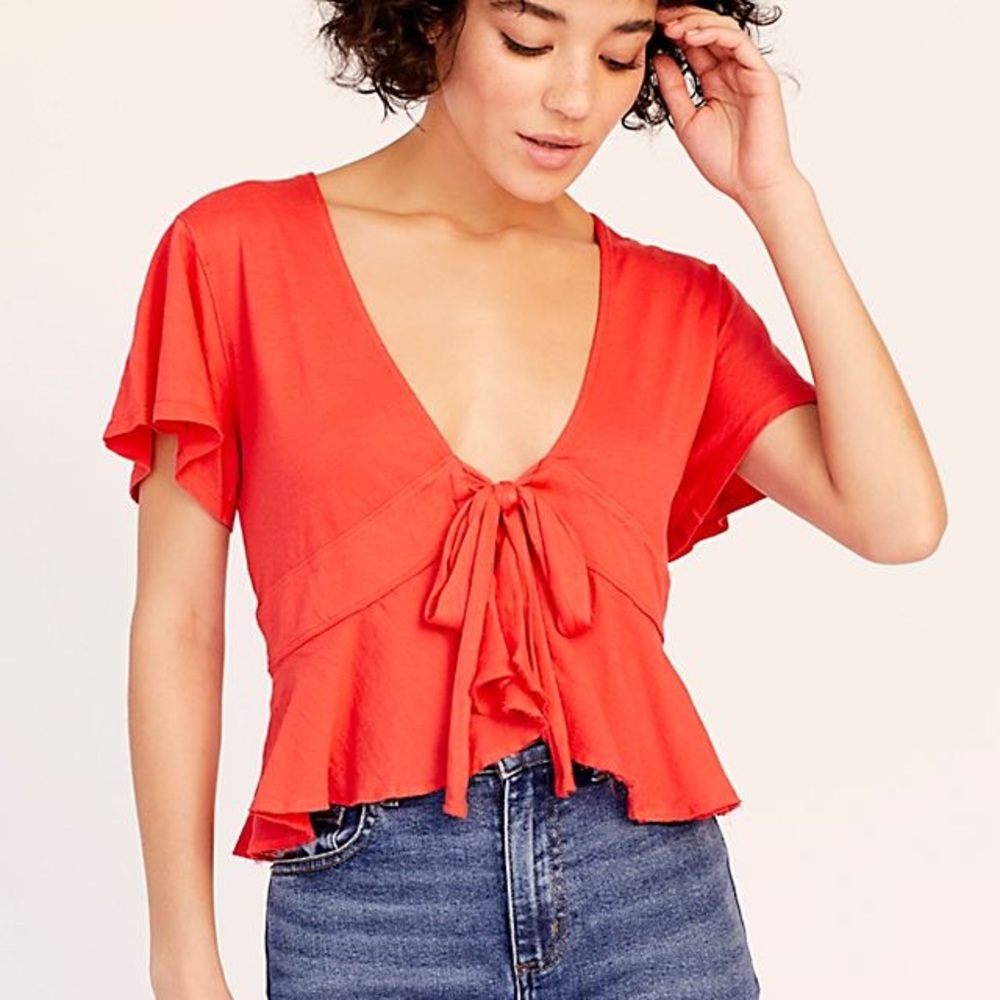 Free People Knot Me Tee